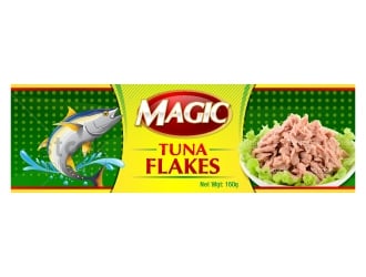 MAGIC TUNA FLAKES logo design by jaize