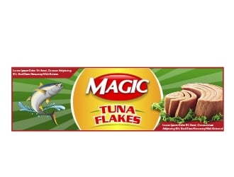 MAGIC TUNA FLAKES logo design by MarkindDesign