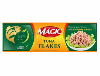 MAGIC TUNA FLAKES logo design by justsai