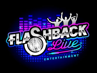 Flashback Live  logo design by REDCROW