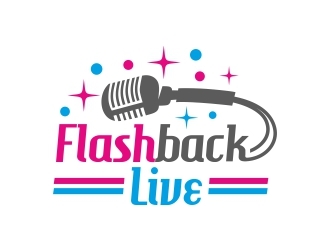 Flashback Live  logo design by adwebicon