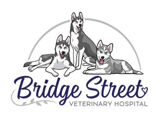 Bridge Street Veterinary Hospital logo design by PiceFlia