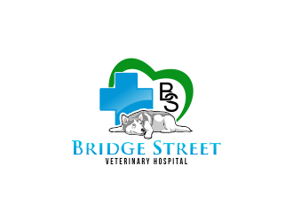 Bridge Street Veterinary Hospital logo design by SmartTaste