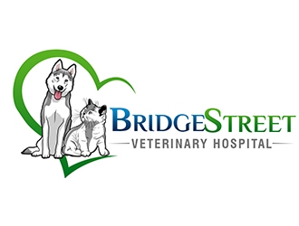 Bridge Street Veterinary Hospital logo design by DesignTeam