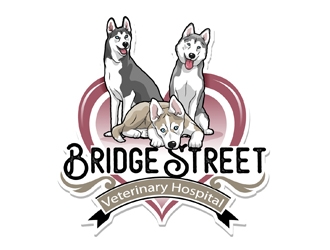 Bridge Street Veterinary Hospital logo design by DreamLogoDesign