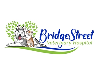 Bridge Street Veterinary Hospital logo design by DreamLogoDesign