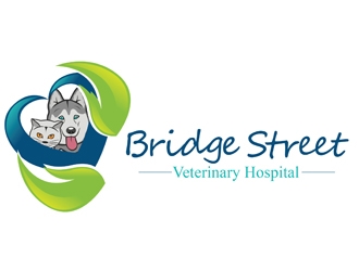 Bridge Street Veterinary Hospital logo design by DreamLogoDesign