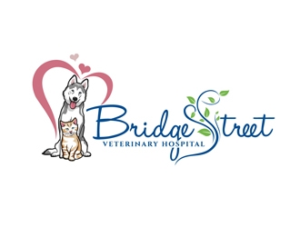 Bridge Street Veterinary Hospital logo design by DreamLogoDesign