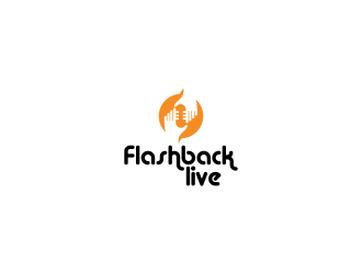 Flashback Live  logo design by menanagan