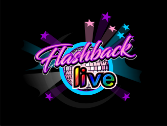 Flashback Live  logo design by coco