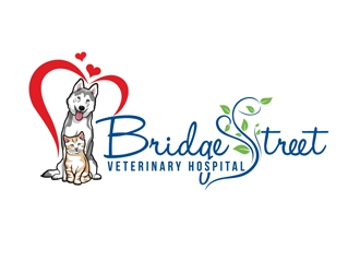 Bridge Street Veterinary Hospital logo design by DreamLogoDesign