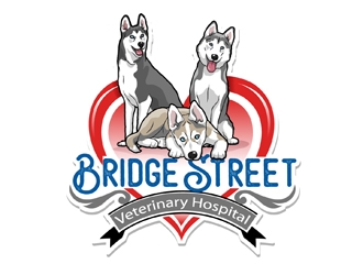 Bridge Street Veterinary Hospital logo design by DreamLogoDesign