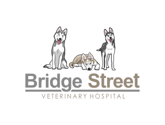 Bridge Street Veterinary Hospital logo design by naldart