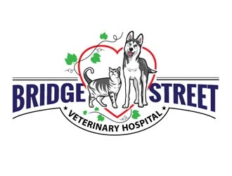 Bridge Street Veterinary Hospital logo design by logoguy