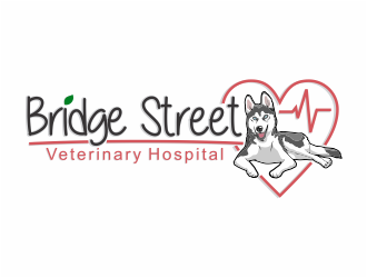 Bridge Street Veterinary Hospital logo design by mutafailan