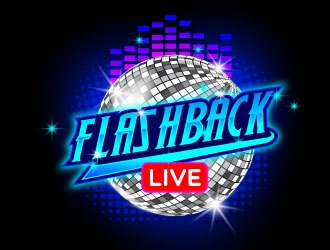 Flashback Live  logo design by REDCROW