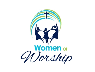 Women Of Worship logo design by Dawnxisoul393