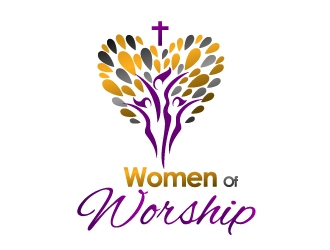 Women Of Worship logo design by Dawnxisoul393