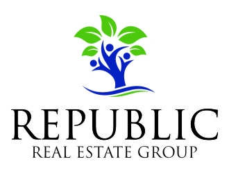 Republic Real Estate Group logo design by jetzu