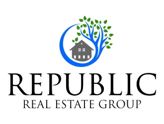 Republic Real Estate Group logo design by jetzu