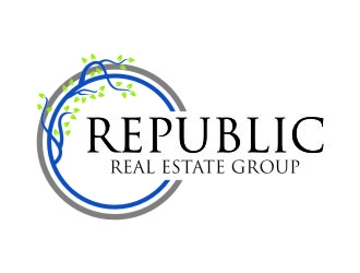 Republic Real Estate Group logo design by jetzu