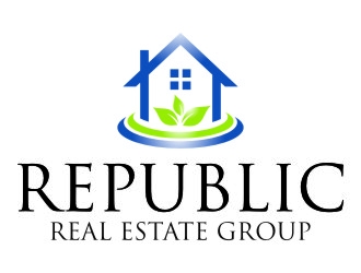 Republic Real Estate Group logo design by jetzu