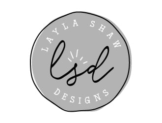 LSD -- Layla Shaw Designs logo design by akilis13