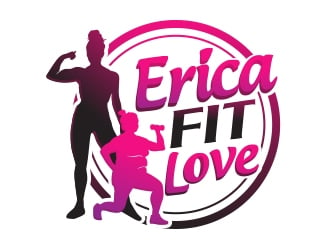 Erica Fit Love LLC logo design by wenxzy