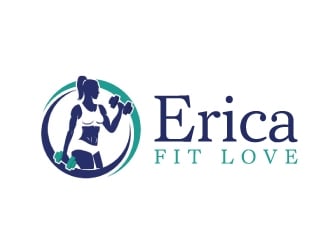 Erica Fit Love LLC logo design by nehel