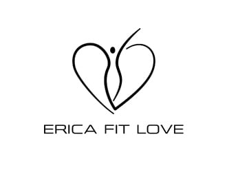 Erica Fit Love LLC logo design by Coolwanz