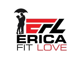 Erica Fit Love LLC logo design by Gaze