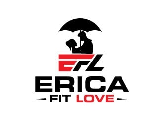 Erica Fit Love LLC logo design by Gaze