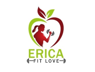 Erica Fit Love LLC logo design by nikkl