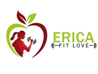 Erica Fit Love LLC logo design by nikkl