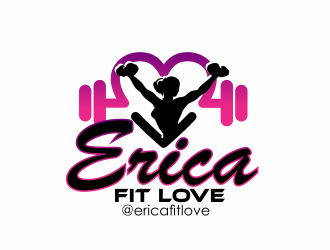 Erica Fit Love LLC logo design by serprimero