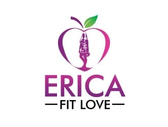 Erica Fit Love LLC logo design by Gaze