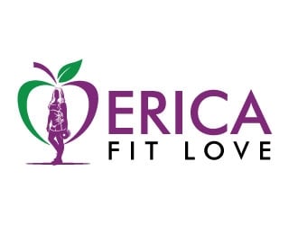 Erica Fit Love LLC logo design by Gaze