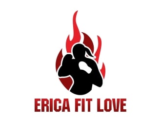 Erica Fit Love LLC logo design by cikiyunn