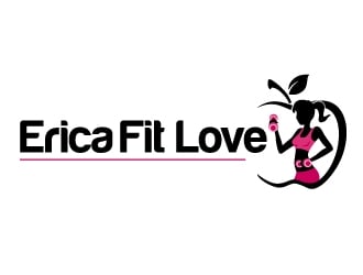 Erica Fit Love LLC logo design by Dawnxisoul393