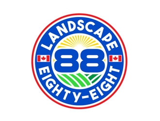 LANDSCAPE EIGHTY-EIGHT logo design by DreamLogoDesign