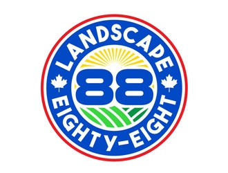 LANDSCAPE EIGHTY-EIGHT logo design by DreamLogoDesign