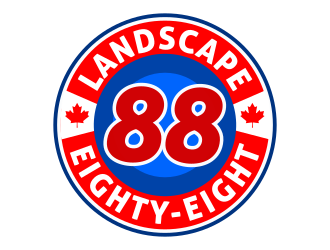 LANDSCAPE EIGHTY-EIGHT logo design by Dakon