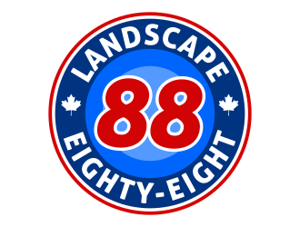 LANDSCAPE EIGHTY-EIGHT logo design by Dakon