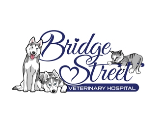 Bridge Street Veterinary Hospital logo design by veron