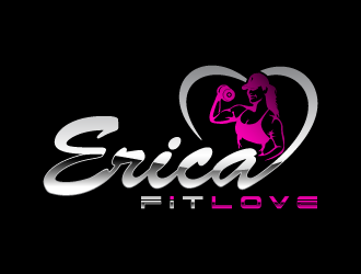 Erica Fit Love LLC logo design by Thoks