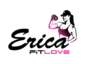 Erica Fit Love LLC logo design by Thoks