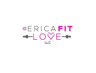 Erica Fit Love LLC logo design by Ultimatum