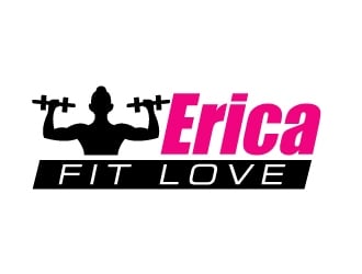 Erica Fit Love LLC logo design by KDesigns