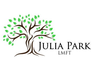 Julia Park LMFT logo design by jetzu