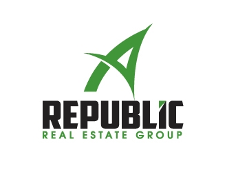 Republic Real Estate Group logo design by ElonStark